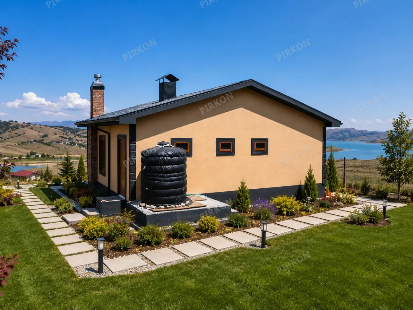 97 m² Tek Katlı  Hafif Çelik Villa