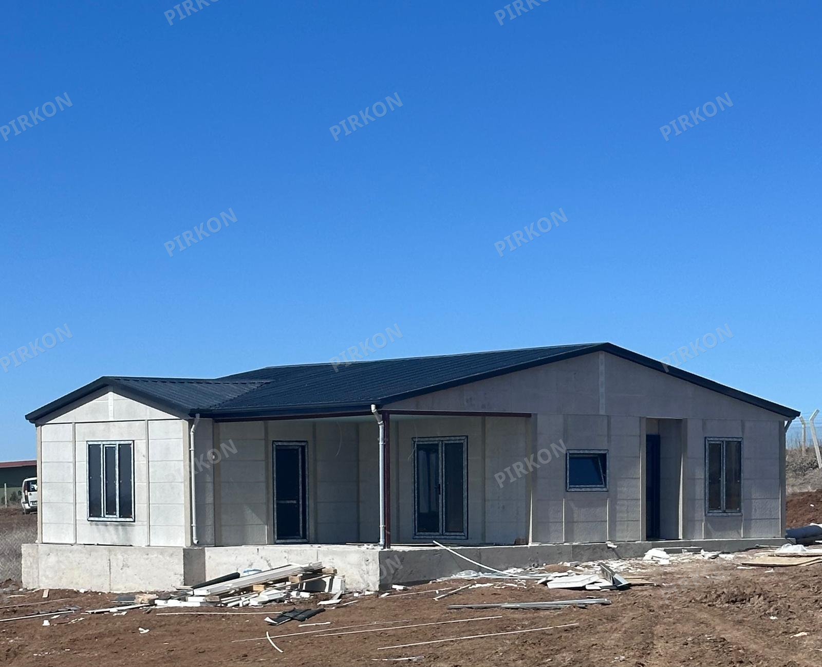 120 m² Prefabrik Ev