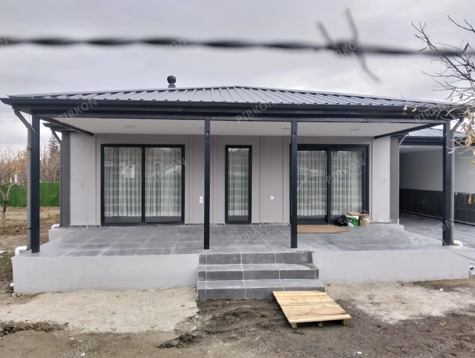 135 m² Prefabrik Ev