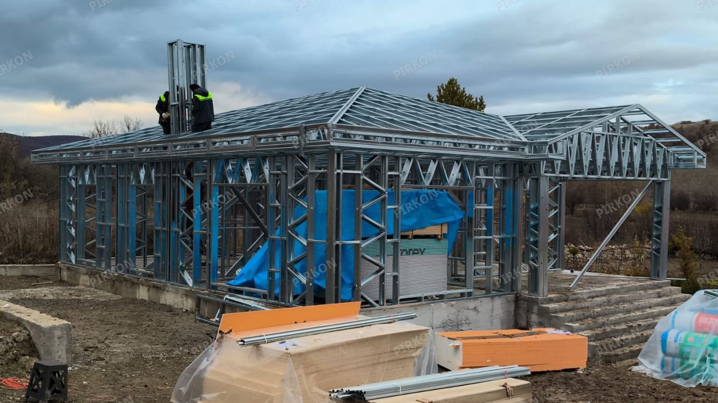 140 m² Hafif Çelik Ev Kopya