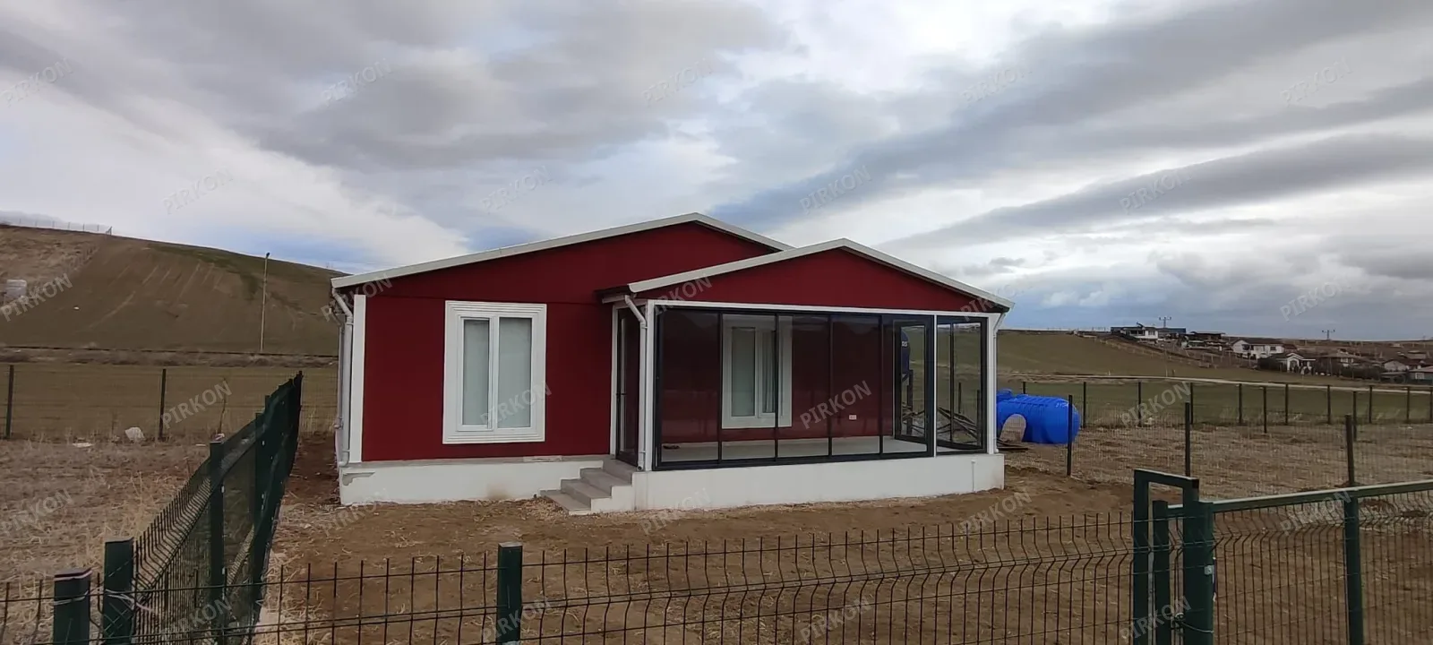 74 m² Prefabrik Evler