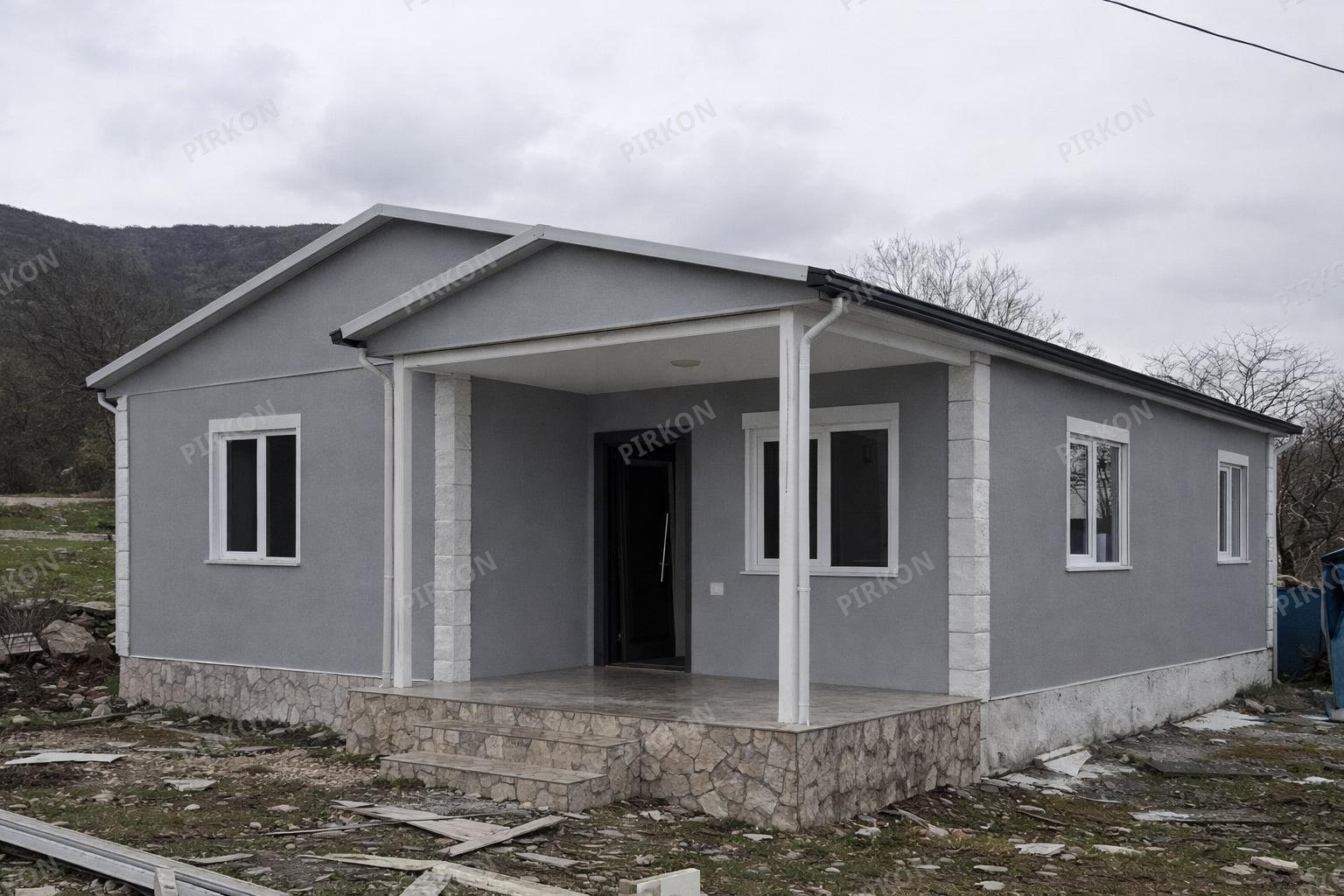 86 m² Prefabrik Ev
