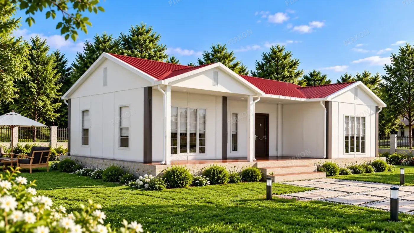 100 m² Tek Katlı Prefabrik  Ev