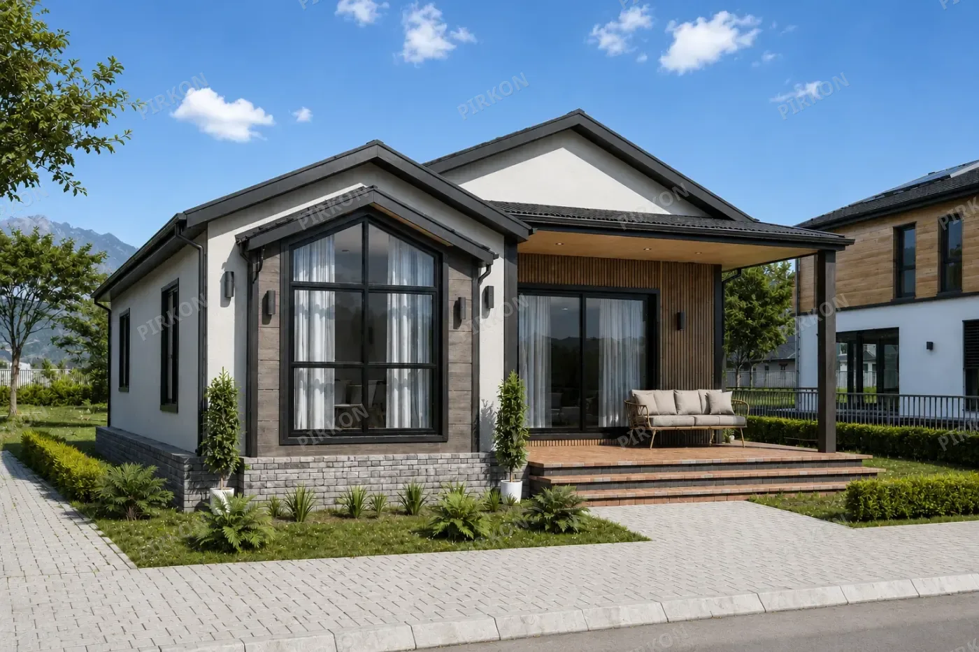 65 m² Tek Katlı  Hafif Çelik Villa