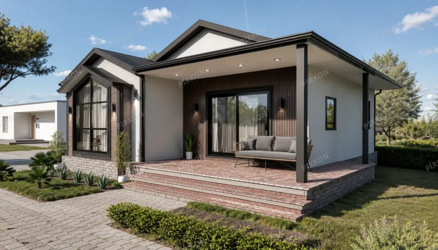 65 m² Tek Katlı  Hafif Çelik Villa