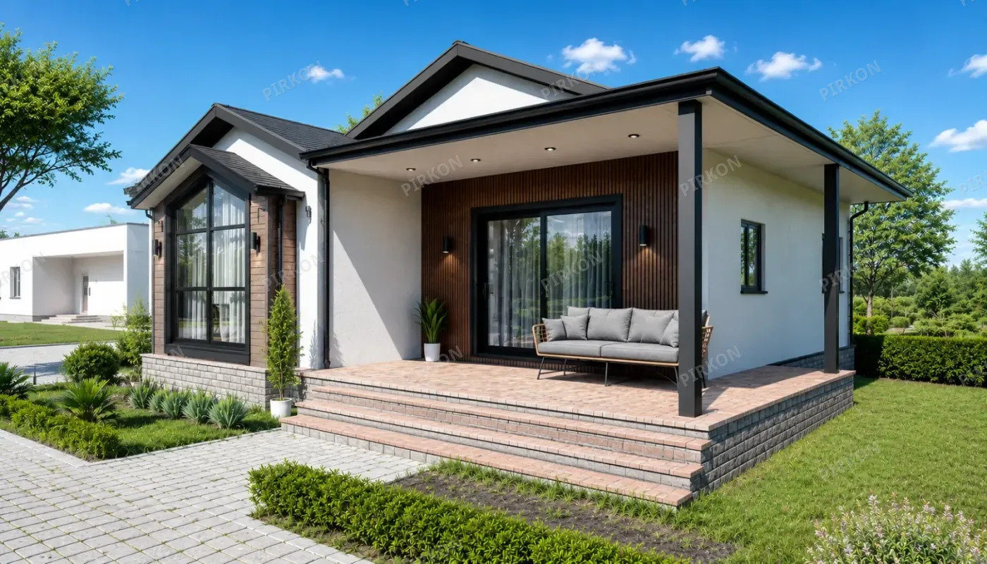 65 m² Tek Katlı  Hafif Çelik Villa