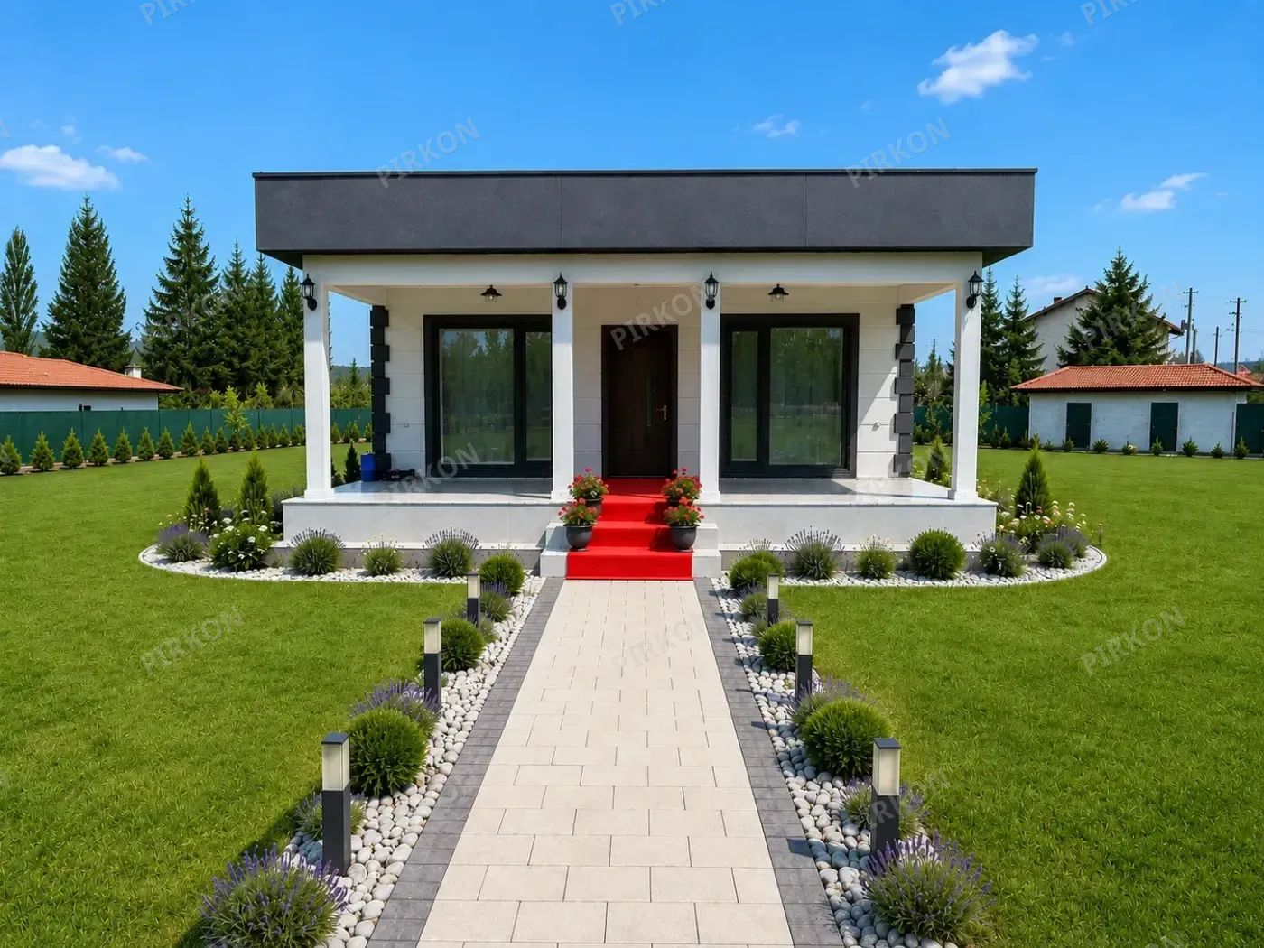 91 m² Tek Katlı  Hafif Çelik Villa 
