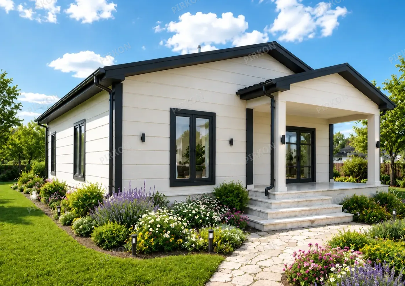 112 m² Tek Katlı Hafif Çelik Villa