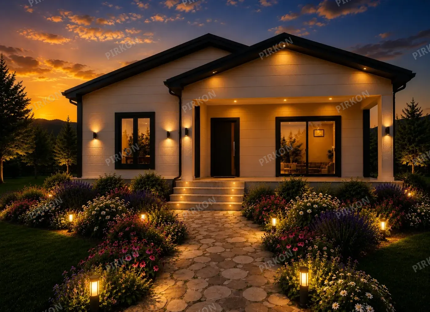 112 m² Tek Katlı Hafif Çelik Villa