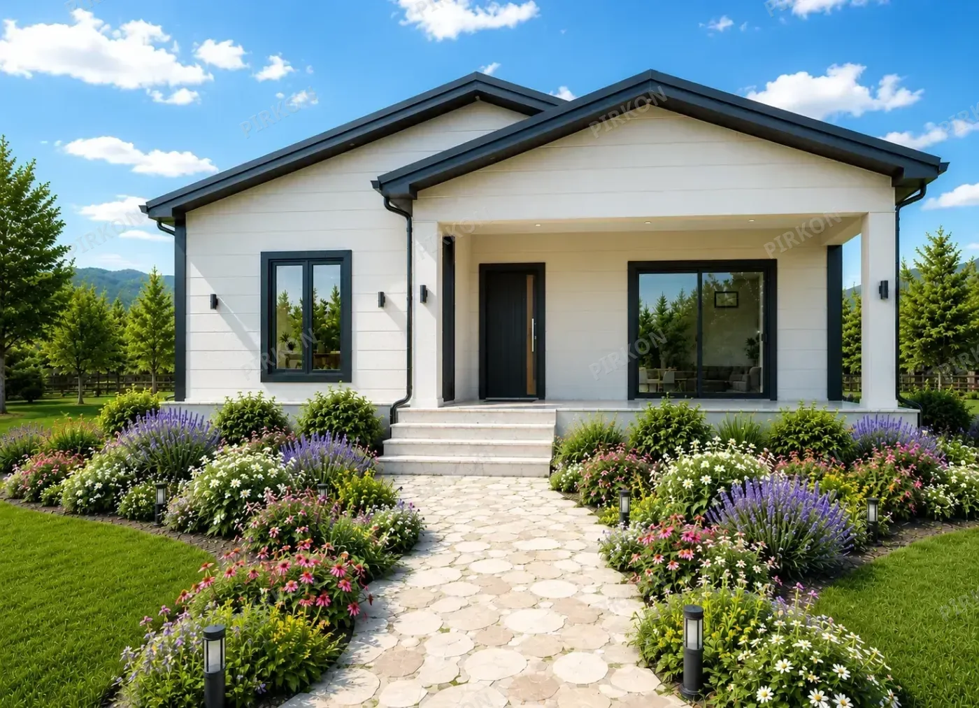 112 m² Tek Katlı Hafif Çelik Villa
