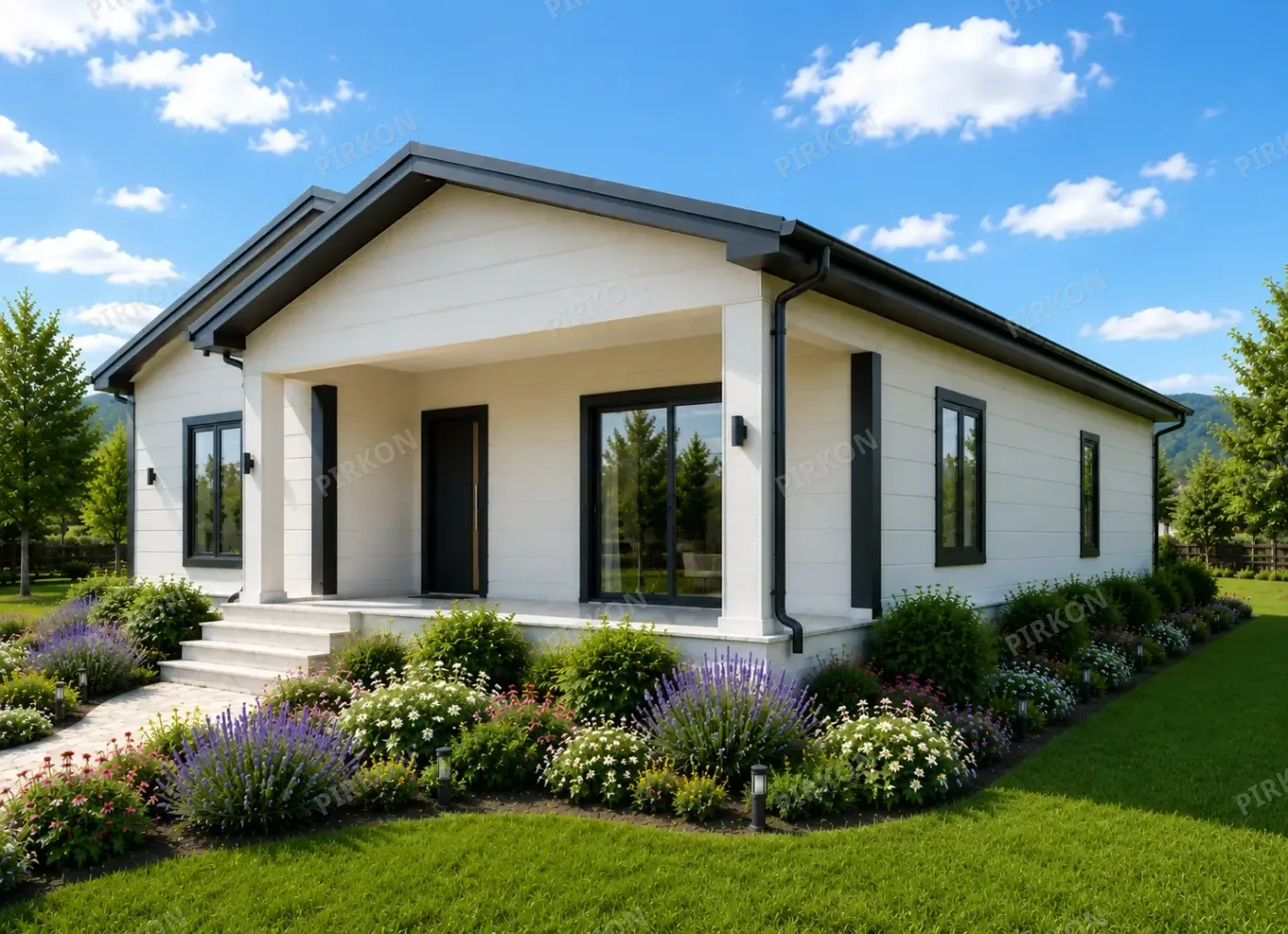 112 m² Tek Katlı Hafif Çelik Villa