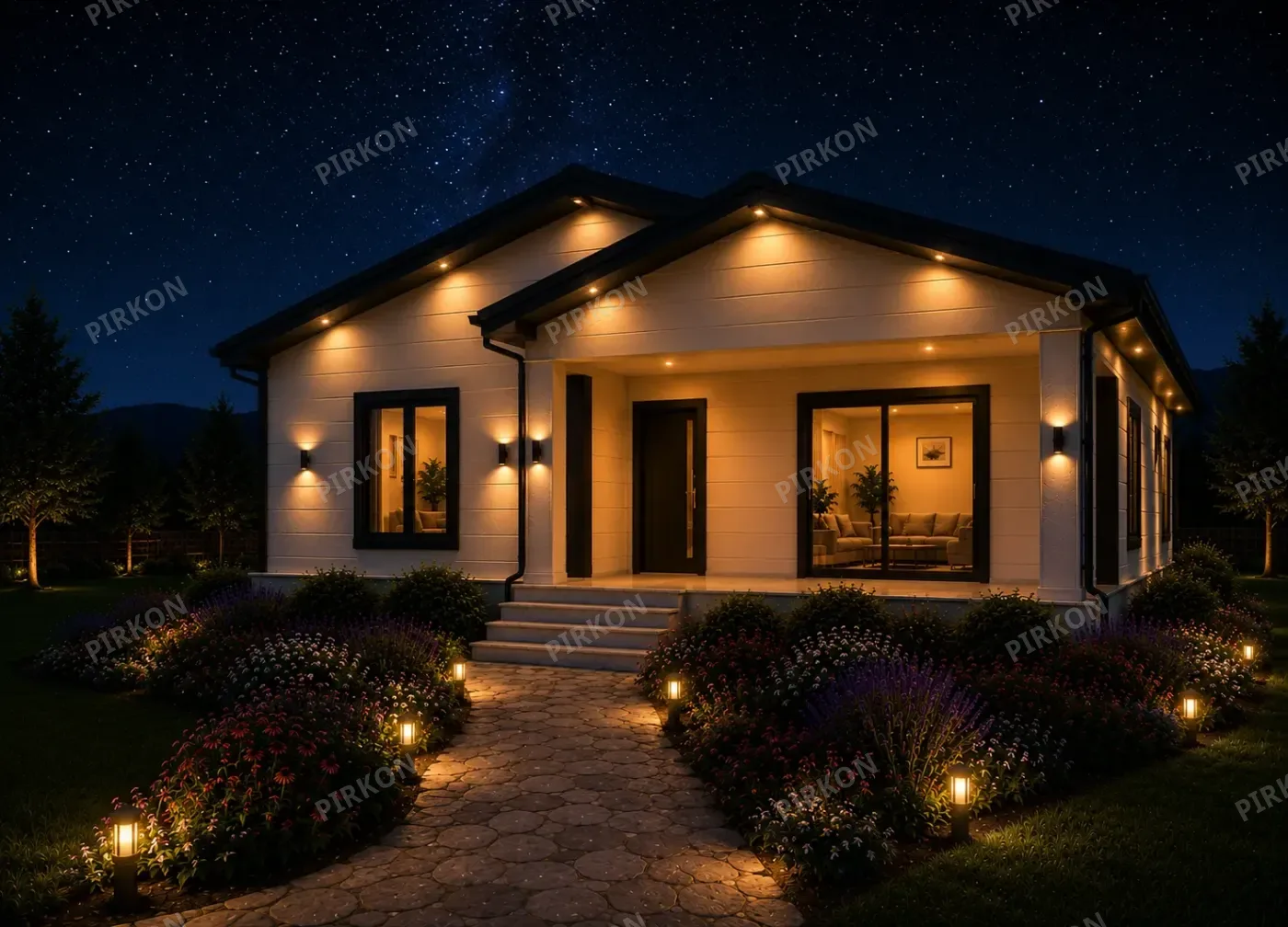 112 m² Tek Katlı Hafif Çelik Villa