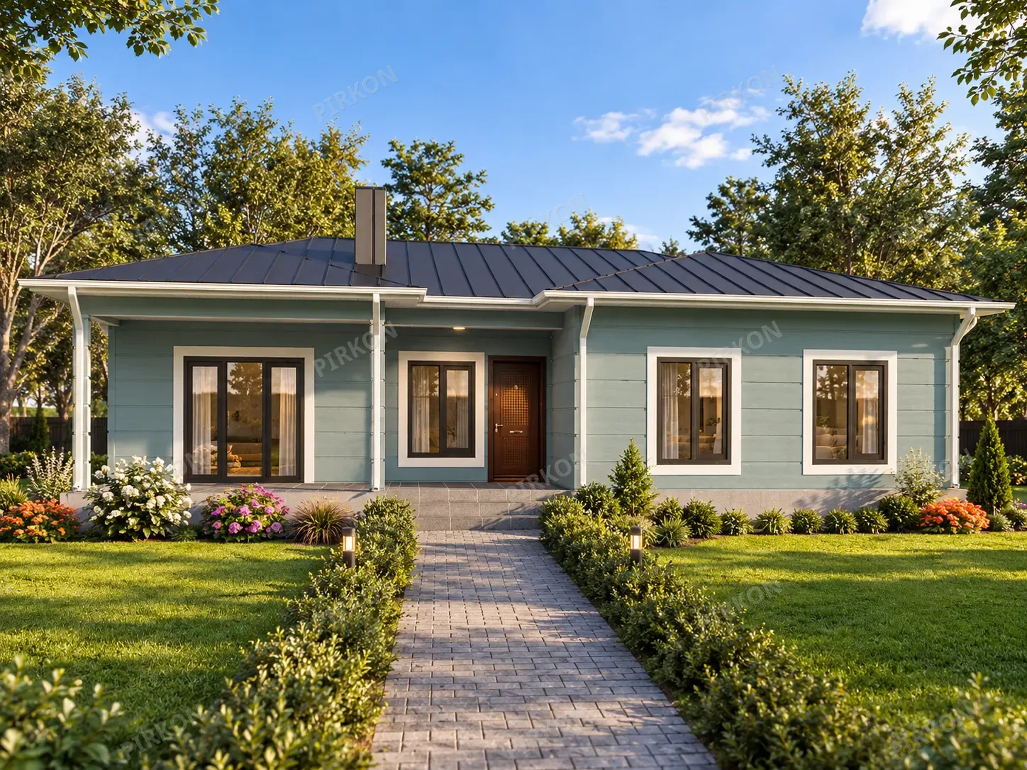 123 m² Tek Katlı Hafif Çelik Ev