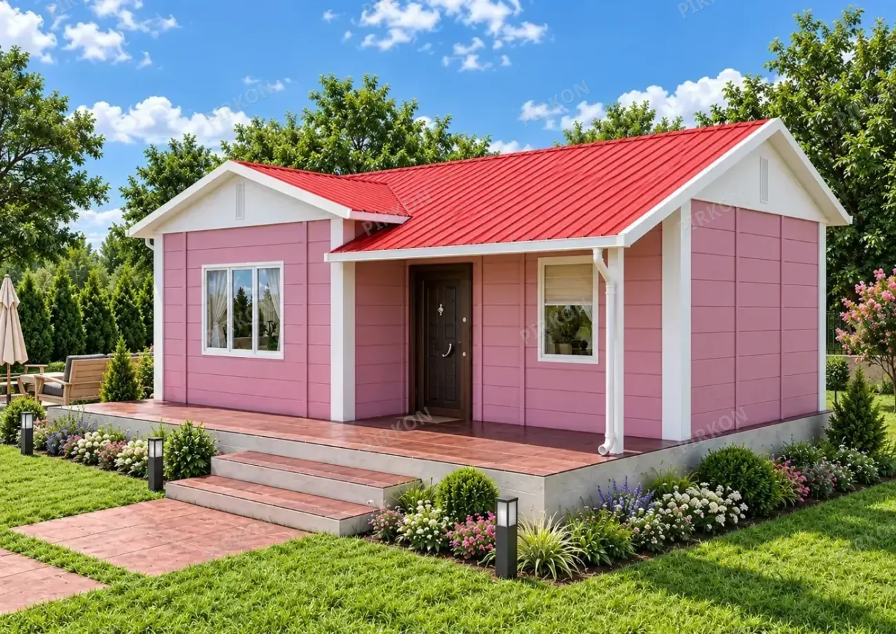 40 m² Tek Katlı Prefabrik  Ev
