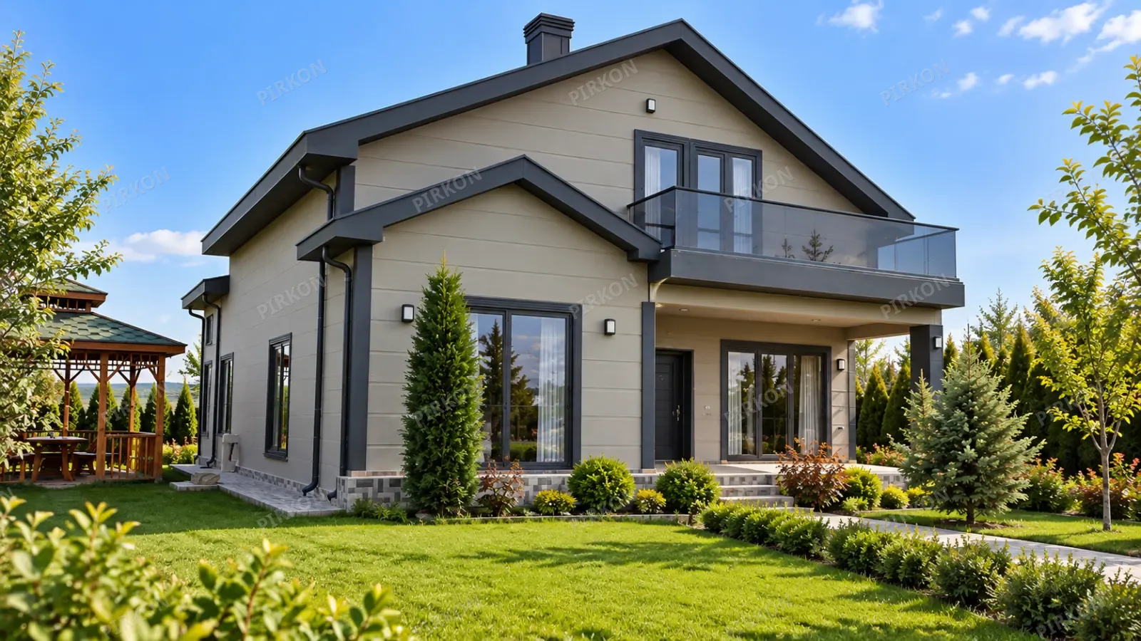 161 m² İki Katlı Çelik Ev