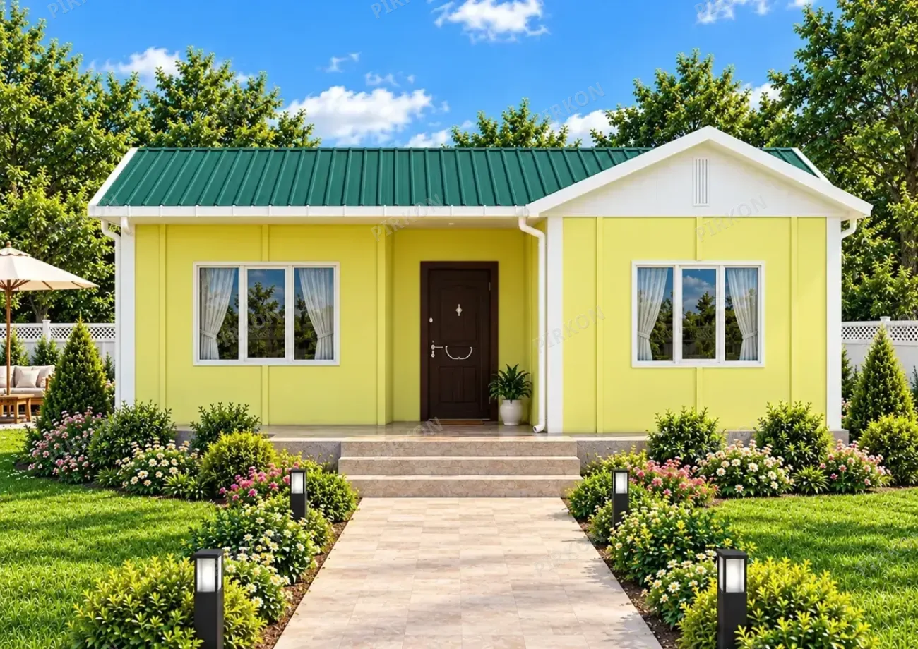 49 m² Tek Katlı Prefabrik  Ev