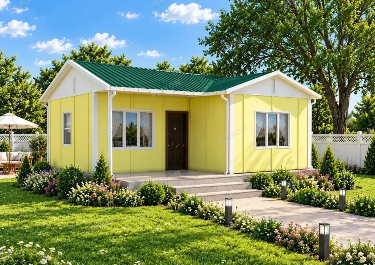 49 m² Tek Katlı Prefabrik  Ev