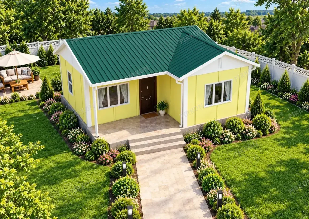 49 m² Tek Katlı Prefabrik  Ev
