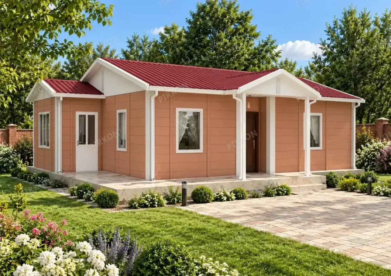 72  m² Tek Katlı Prefabrik  Ev