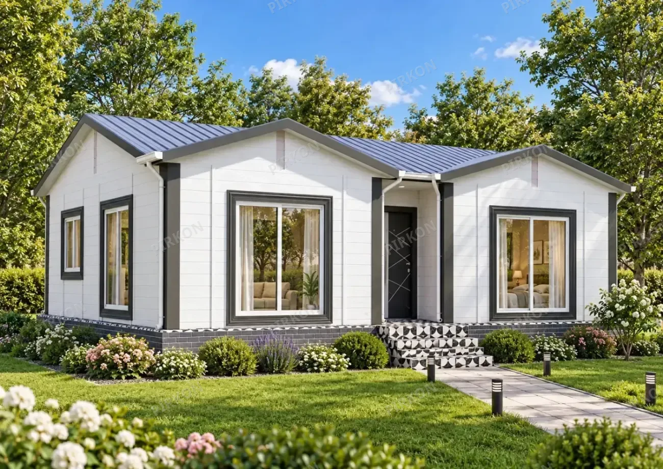 57 m² Tek Katlı Prefabrik  Ev