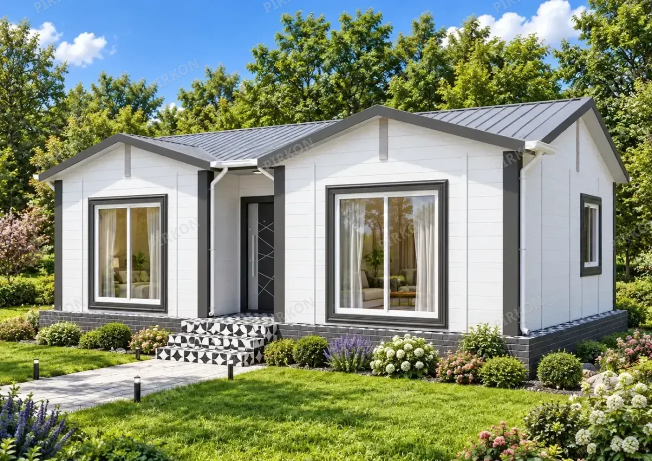 57 m² Tek Katlı Prefabrik  Ev