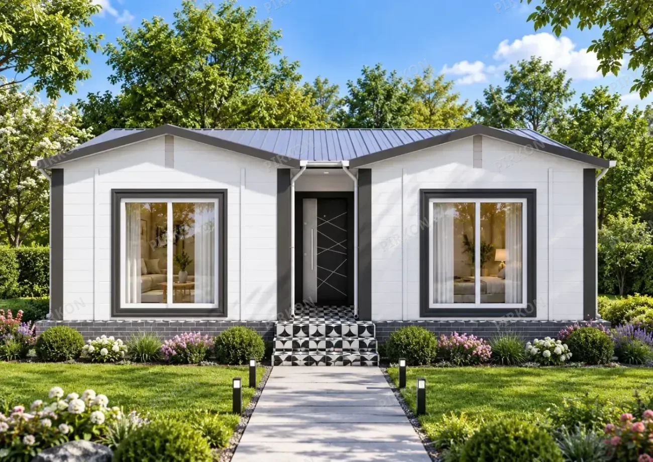 57 m² Tek Katlı Prefabrik  Ev