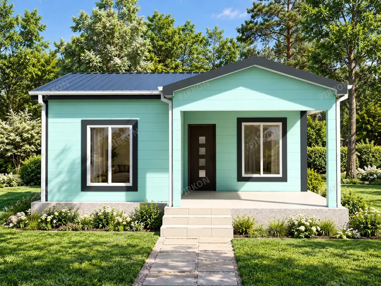 47 m² Tek Katlı Hafif Çelik Ev