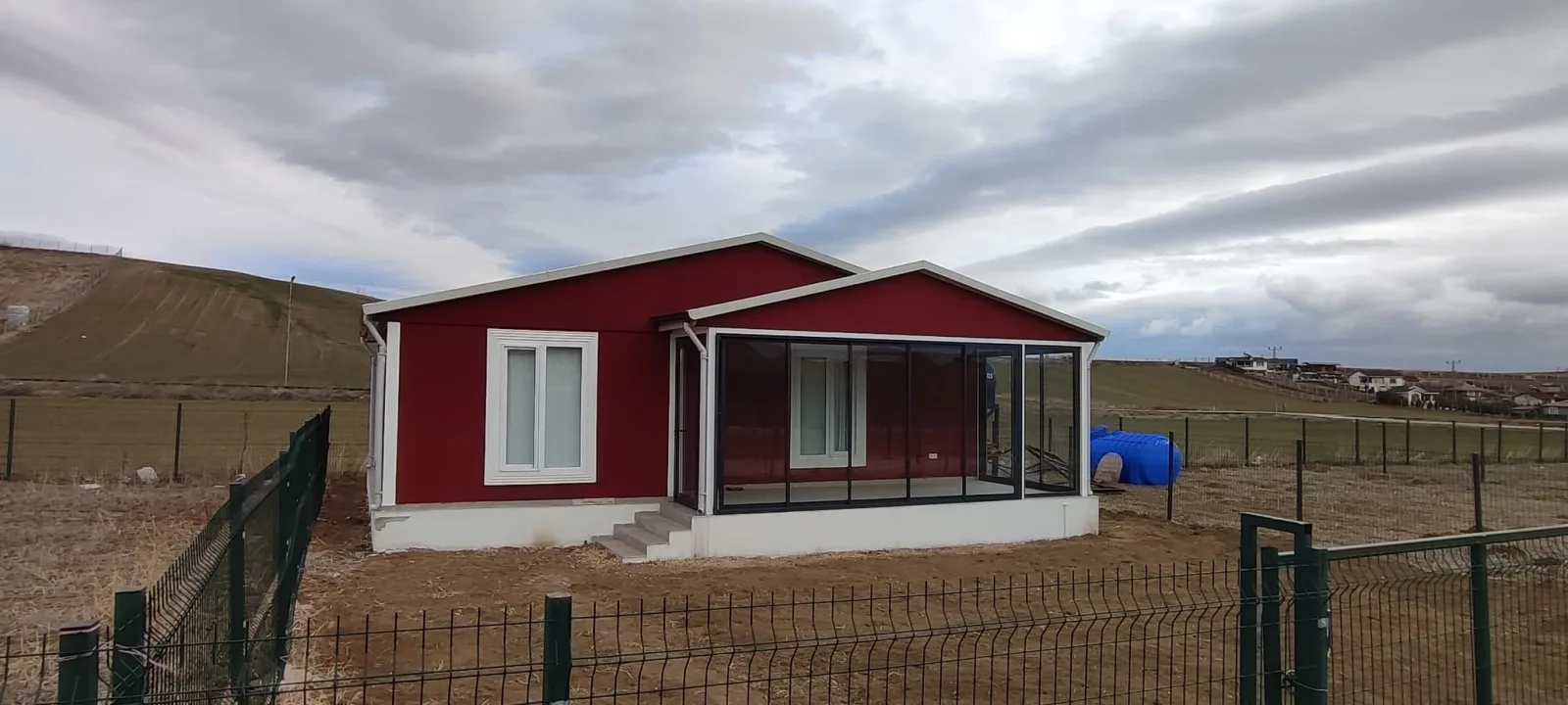 74 m² Prefabrik Evler